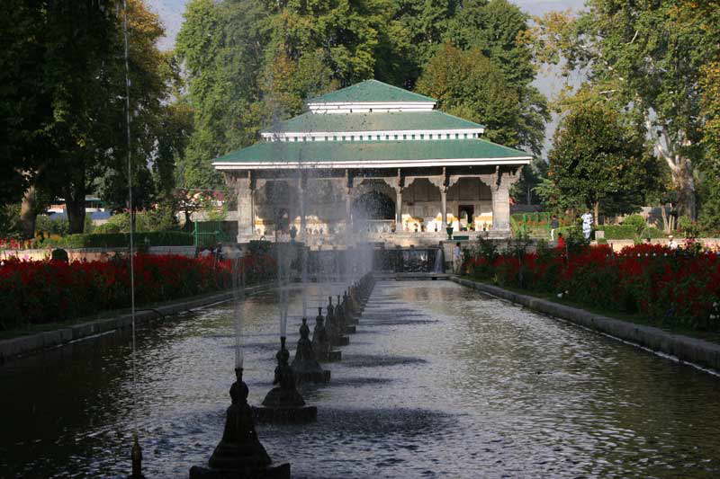 Moghul-Grten bei Srinagar