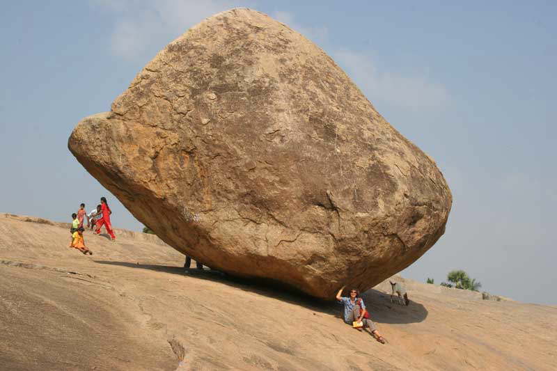 Mamallapuram - Krishnas Butterkugel
